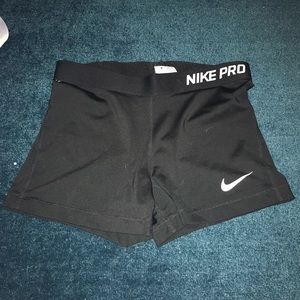 Black Nike Pro Spandex